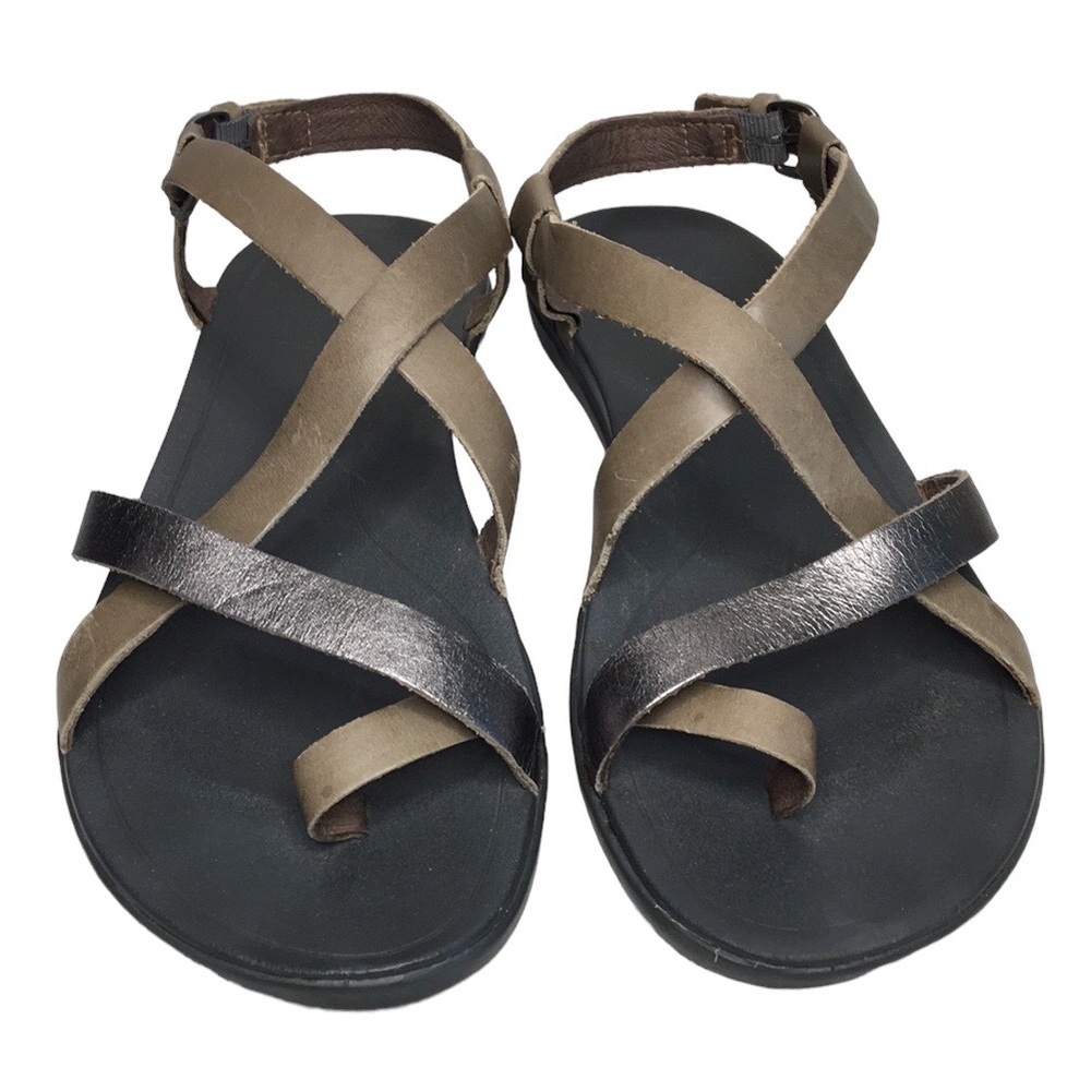 OluKai Upena Leather Sandals